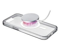 cellularline Clear mag - Carcasa rígida Transparente Compatible con iPhone 16E, Ultra Resistente, Marco de Goma, antiamarilleamiento, protección certificada MilitaryTest, Compatible con MagSafe®