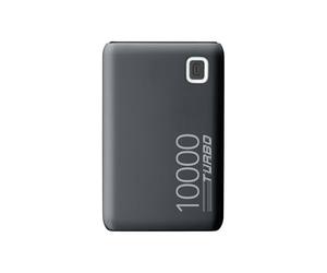 Cellularline - Essence Turbo 10000 - Cargador portátil 10000mAh Power Delivery 20W - Carga rápida - Acabado Soft Touch - Gris
