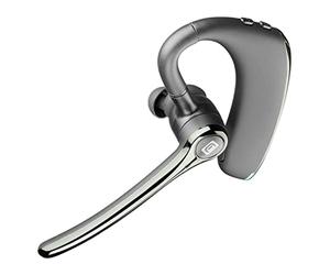 cellularline | Fluent | Auricular Bluetooth Mono Ergonómico para Móvil - Autonomía 25 Horas - Recarga en 2 Horas