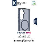 Cellularline frosty mag - galaxy s26 funda semitransparente con acabad