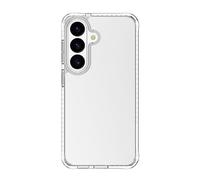 cellularline Funda móvil Ultra Strong con Anti-Shock, cámaras de Aire, Bordes elevados, Material Antibacteriano y Reciclado para Galaxy S26+ Transparente