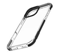 Cellularline - Funda para iPhone 16 Pro a prueba de golpes, transparente, antibacteriana, TETRA FORCE SHOCK Twist, para iPhone 16Pro