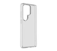 cellularline Funda rígida Clear Protect para Galaxy S26 Ultra con Bordes de Goma, protección antiimpactos, certificación Military Test y fórmula antibacteriana Transparente