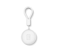Cellularline localizador de Objetos Tracy Tag Dual Compatible con Buscar de Apple o Find Hub de Google, con batería reemplazable CR2032 y protección IP67 al Agua y Polvo, Blanco
