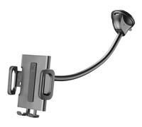 cellularline | Hug Flexi XL - Universal - Supporto Porta Telefono da Auto con Attacco a Ventosa - Universale per Tutti i Cellulari - Rotazione a 360 - Stabile e Solido