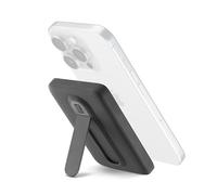 Cellularline Power Bank 5.000 mAh Qi2 15W con Soporte Integrado y USB-C 20W - Soft-Touch, mag Stand, Negro