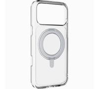 cellularline - Spin mag - Compatible con iPhone 17 Pro - Funda con Soporte anular Giratorio, Compatible con el ecosistema Magsafe - Bordes elevados - Transparente