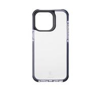 cellularline - Tetra Force Strong Guard - iPhone 15 Pro MAX - Funda Flexible ultradelgada, Anti-Choque con tecnología antibacteriana integrada - Transparente