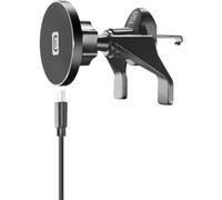 cellularline | Touch Air mag - iPhone 12 and Later | Soporte magnético para Smartphone de Coche para Sistema mag Safe con Carga inalámbrica optimizada para Apple - Salida 7,5 W - Snodo Giratorio de