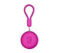 Cellularline Tracy Tag - Encuentra Objetos compatibles con Apple iOS Find Me - Compatible con Accesorios Airtag - Batería reemplazable (1 año de duración) - Resistente al Polvo y al Agua - Rosa