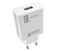 Cellularline Usb-C Cargador 15W Subir Rápido Y En Toda Seguridad I Dispositivo