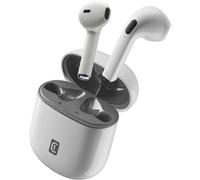 cellularline | Wireless Headset Style Color | Auriculares Bluetooth con funda de carga en Match Color - Talk Time 3 horas - Play Time 4 horas - Total Play Time 24 horas - ChargingTime 2 horas (blanco)