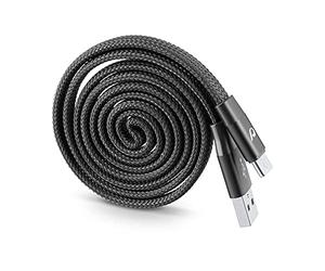 Cellularline Yo-Yo - Cable USB (1 m, USB C, USB A, 2.0, Negro)