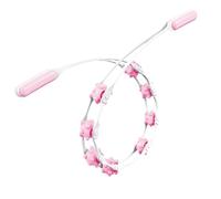 Cellulite Massage Tool, Manual Portable Massage Roller, Fitness Equipment, Ergonomic Handle, Textured Rollers, Body Shaping for Belly Leg Waist Neck Foot, 43.31 Inches