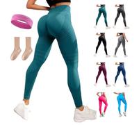 Cellumove Leggings for Women, High Waist 3D Anti Cellulite Compression Yoga Pants, Tummy Control Scrunch Butt Lift Leggings, Slimming Support, Plus Size Workout Fitness Gym Wear (C,XXL)