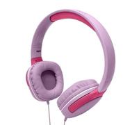 Celly, Auriculares con Cable para niños, micrófono Integrado, Diadema Ajustable, compatibles con Dispositivos auxiliares, Jack de 3,5 mm, Color Rosa