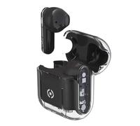 Celly - SHEER Auriculares True Wireless Stereo (TWS) Dentro de oído Llamadas/Música Negro, Transparente