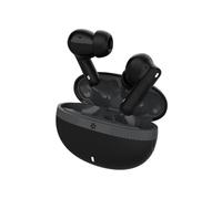 Celly Auriculares True Wireless Bluetooth con ANC, Micrófonos Integrados y Estuche de Carga, Negro
