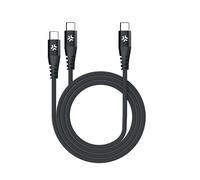 Celly Cable USB-C de 100 W a 2x USB-C de 1 m, negro