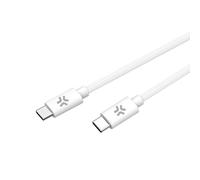 Celly Cable USB-C USBCUSBCCOTTWH Blanco 1,5 m