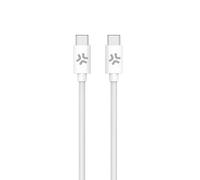 Celly Cable USB-C USBCUSBCCOTTWH Blanco 1,5 m