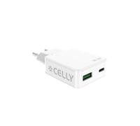 Celly cargador 1 usb-c 1 usb- a 45w