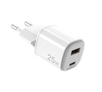 Celly Cargador de Pared UPTC1USB1USBC25 Blanco - Marca EAN: 8021735212157
