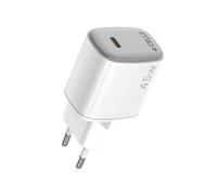Cargador Celly UPTC1USBC45WWH USB-C 45W Interior Blanco
