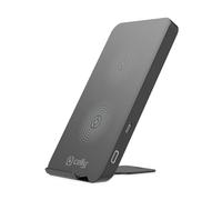 Celly Cargador Inalámbrico de Red de pie soporte, carga rápida Wireless 10 W, 15 a, Negro