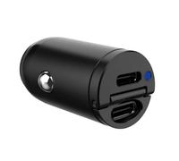 Celly CCMINI2USBCBK Cargador de coche para móvil