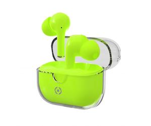 Celly CLEAR Auriculares True Wireless Stereo In-ear Llamadas/Música USB-C Bluetooth Verde