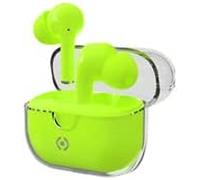 Celly - CLEAR Auriculares True Wireless Stereo (TWS) Dentro de oído Llamadas/Música USB Tipo C Bluetooth Verde