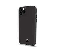 Celly FEELLING1002BK - Funda de Silicona líquida con Acabado Suave al Tacto para iPhone 11 Pro MAX, Negro