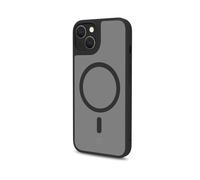 CELLY COVER GELSKIN TPU MAGSAFE IPHONE 14 PLUS TRANSPARENTE Y NEGRO MAGMATT1026BK
