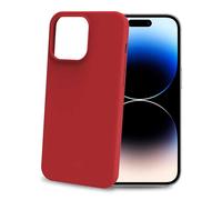 Celly funda para móvil iphone 15 pro cromo1054rd rojo