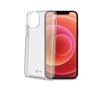 Celly Funda Transparente para iPhone 12 Pro MAX, Carcasa Protectora de Silicona Gelskin TPU Flexible Antigolpes y Antiarañazos