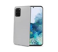 Celly funda transparente para samsung galaxy s20+, carcasa protectora