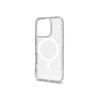 Celly funda trasera transparente para apple iphone 16 pro, tpu + pc, c