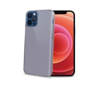 Celly Funda Transparente para iPhone 12 Pro MAX, Carcasa Protectora de Silicona Gelskin TPU Flexible Antigolpes y Antiarañazos