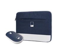 Celly Kit Sleeve 15,6 y Raton Wireless Navy