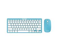 Celly Kit Teclado y Raton Wireless Azul Claro