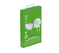 Cargador MagSafe 20W + Cargador MagSafe (Blanco) - CELLY