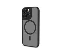 Celly Magmatt funda para teléfono móvil 15,5 cm (6.1") Negro, Transparente