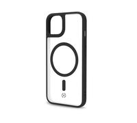 CELLY COVER GELSKIN TPU MAGSAFE IPHONE 14 PLUS TRANSPARENTE Y NEGRO MAGMATT1026BK