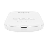 Celly MAGPB5000PROWH batería externa 5000 mAh Cargador inalámbrico Blanco