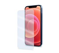 Celly Protector de Pantalla para iPhone 12 Pro Max, Vidrio Cristal Templado Dureza 9H Antihuellas y Antiarañazos