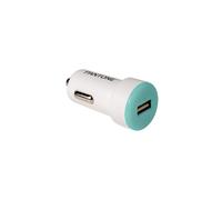 Celly PTDC1USBL Pantone Cargador de Coche, Turbo Charge, 24V, 2.1A Salida, Cian