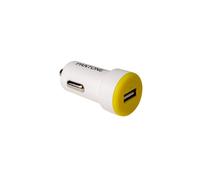 Celly PTDC1USBY Pantone Cargador de Coche, Turbo Charge, 24V, Salida 2.1A, Amari