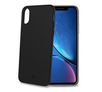 Celly Shock Funda Silicona Negra para iPhone XR