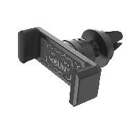 Celly Soporte móvil Coche Rejilla 360°, Universal, Ajustable para Smartphones y Navegadores, MOUNTVENTBK, Negro